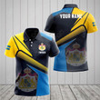 AIO Pride - Customize Sweden Proud With Coat Of Arms Unisex Adult Polo Shirt