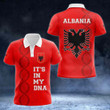 AIO Pride - Albania DNA - New Version Unisex Adult Polo Shirt