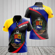 AIO Pride - Customize Venezuela Proud Version Unisex Adult Polo Shirt