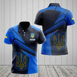 AIO Pride - Ukraine Proud With Coat Of Arms Unisex Adult Polo Shirt