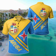 AIO Pride - Aruba Coat Of Arms Unisex Adult Polo Shirt