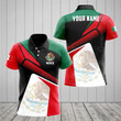 AIO Pride - Customize Mexico Proud With Coat Of Arms V2 Unisex Adult Polo Shirt