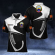 AIO Pride - Customize Macedonia Coat Of Arms & Flag Unisex Adult Polo Shirt