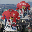 AIO Pride - Serbia Special Eagle Orthodox Cross Unisex Adult Polo Shirt