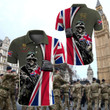 AIO Pride - British Army - Flag Unisex Adult Polo Shirt