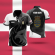 AIO Pride - Customize Denmark Eagle Symbol And Coat Of Arm Unisex Adult Polo Shirt