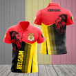 AIO Pride - Customize Belgium Proud With Lion Unisex Adult Polo Shirt