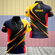 AIO Pride - Customize Venezuela Coat Of Arms Special Dot Pattern Unisex Adult Polo Shirt