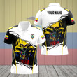 AIO Pride - Customize Ecuador Skull Special Version Unisex Adult Polo Shirt