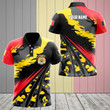 AIO Pride - Customize Belgium Special Camo Pattern Unisex Adult Polo Shirt