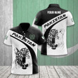 AIO Pride - Custom Name Pakistan Leopard Black And White Unisex Adult Polo Shirt
