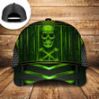 AIO Pride Coder Skull Green - Classic Cap