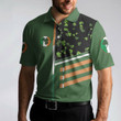 AIO Pride American By Birth Irish By The Grace Of God Polo Shirt