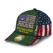AIO Pride Premium Proud Vietnam Veteran Of America 3D Hats Vietnam Veteran Day