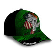 AIO Pride Premium Cracked Patrick's Day 3D Hats Green Custom Name