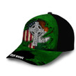 AIO Pride Premium Cracked Patrick's Day 3D Hats Green Custom Name