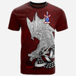 AIO Pride Suttie Family Crest T-Shirt - Celtic Dragon Red