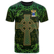 AIO Pride Lammie Family Crest T-Shirt - Celtic Cross Shamrock Patterns