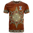 AIO Pride Falshaw Family Crest T-Shirt - Celtic Compass