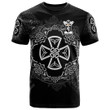 AIO Pride Edgar Family Crest T-Shirt - Celtic Cross With Knot