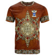 AIO Pride Lidderdale Family Crest T-Shirt - Celtic Compass