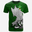 AIO Pride Craw Or Crow Family Crest T-Shirt - Celtic Dragon Green