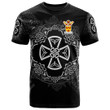 AIO Pride Edmonstone Family Crest T-Shirt - Celtic Cross With Knot