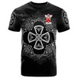 AIO Pride Leechman Family Crest T-Shirt - Celtic Cross With Knot
