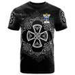 AIO Pride Hill Family Crest T-Shirt - Celtic Cross With Knot