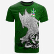 AIO Pride Pillans Family Crest T-Shirt - Celtic Dragon Green