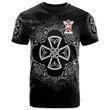 AIO Pride Jarvie Family Crest T-Shirt - Celtic Cross With Knot