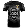 AIO Pride French Family Crest T-Shirt - Celtic Cross With Knot