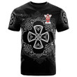 AIO Pride Lees Family Crest T-Shirt - Celtic Cross With Knot