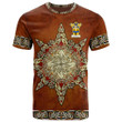AIO Pride Minnoch Family Crest T-Shirt - Celtic Compass