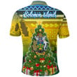 AIO Pride Solomon Islands Christmas Style Polynesian Polo Shirt