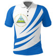 AIO Pride Nicaragua Polo Shirt Bincjou Coat Of Arms