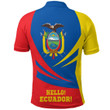 AIO Pride Ecuador Polo Shirt Bincjou Coat Of Arms