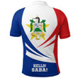 AIO Pride Saba Polo Shirt Bincjou Coat Of Arms