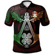 AIO Pride Hilton Of Denbighshire Welsh Family Crest Polo Shirt - Irish Celtic Symbols And Ornaments