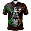 AIO Pride Cadrod Calchfynydd Welsh Family Crest Polo Shirt - Irish Celtic Symbols And Ornaments