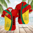 AIO Pride Custom Name Ghana Basic Form Hawaiian Shirt
