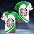 AIO Pride Italy Coat Of Arms Big Wave Style T-shirt