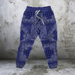 AIO Pride Blue Bandana Design Jogger Pants