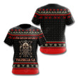 AIO Pride Fa La La La La Valhalla La Christmas Viking Warrior T-shirt