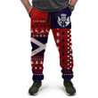AIO Pride Custom Name Scotland Christmas Thistle Flag Jogger Pants