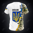 AIO Pride Custom Name Ukraine Camo Army T-shirt