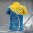AIO Pride Sweden Flag And Coat Of Arms Viking Polo Shirt