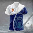 AIO Pride Norway Flag And Coat Of Arms Viking Polo Shirt