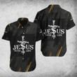 AIO Pride Jesus Save My Life 3D Black Hawaiian Shirt