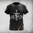 AIO Pride Jesus Save My Life 3D Black T-shirt